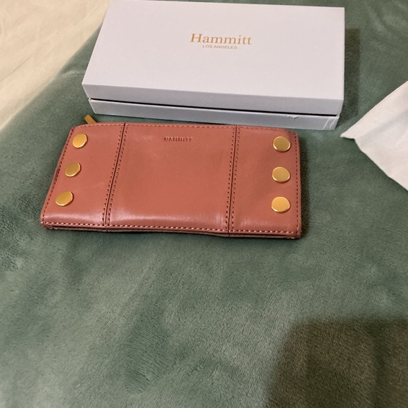 Hammitt Women's 110 wallet in pink sand - Picture 3 of 14